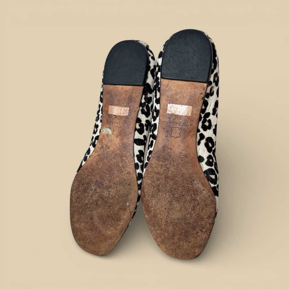 AnnTaylor calf’s hair Leopard Print Women's Flats - Picture 12 of 12